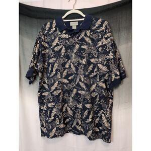 Notre Dame Cutter & Buck Men's Polo Shirt Pineapple Size Large (368)